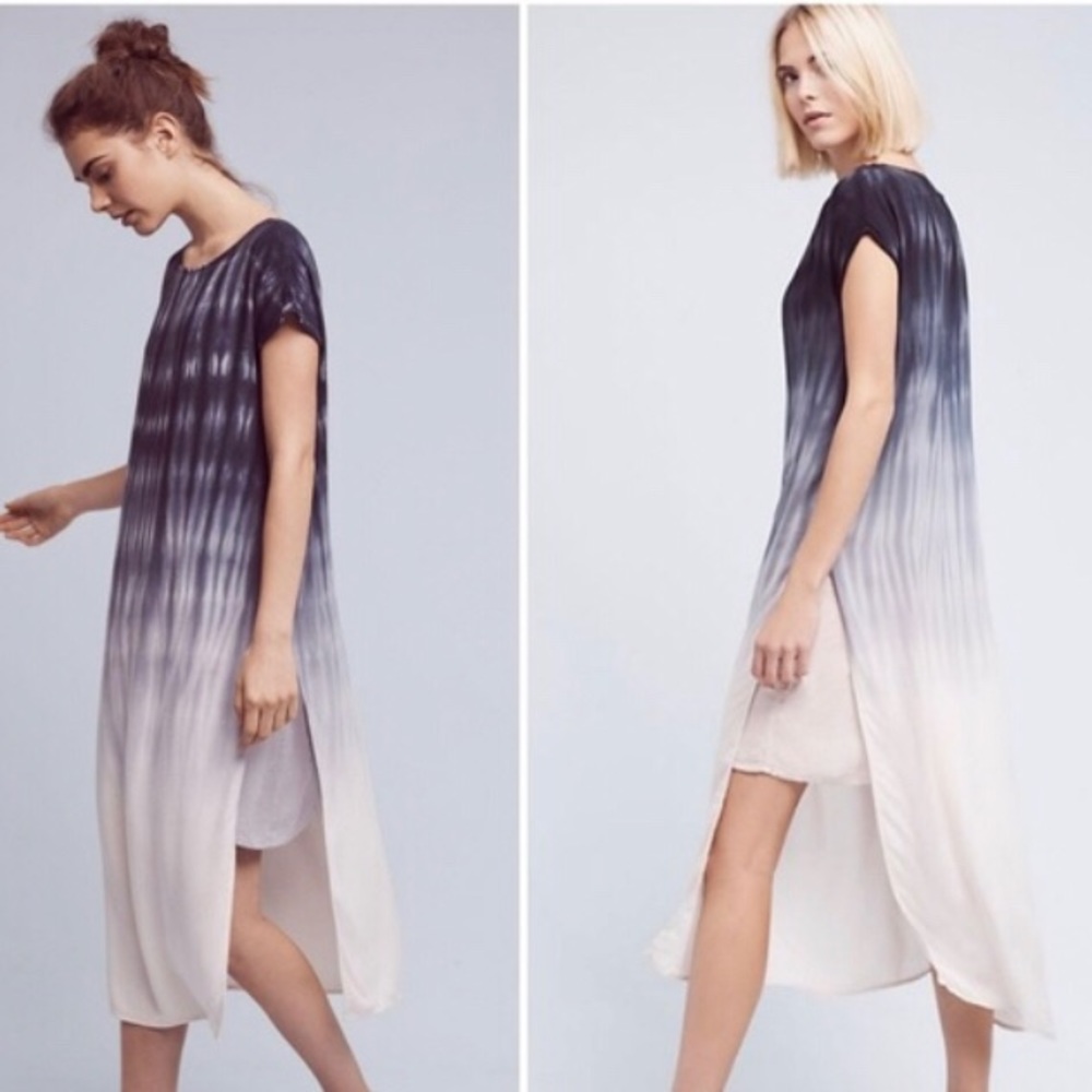 Anthropologie Cloth & Stone Horizon Fade Dress